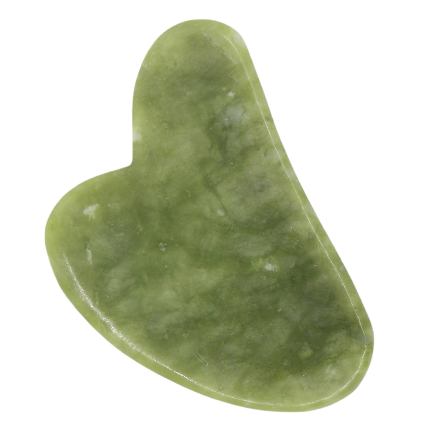 Gua sha jade verde