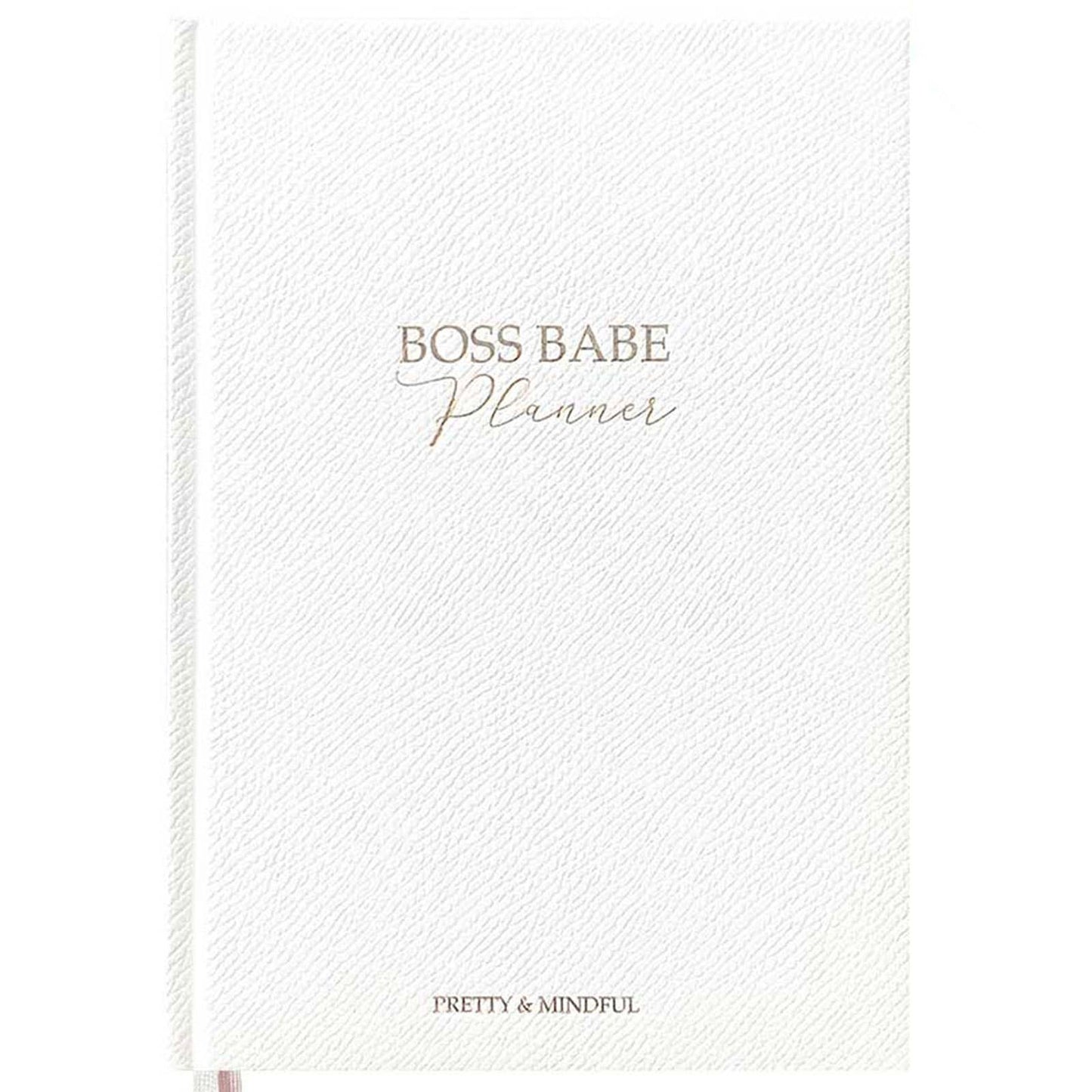 Boss babe planner diário branco