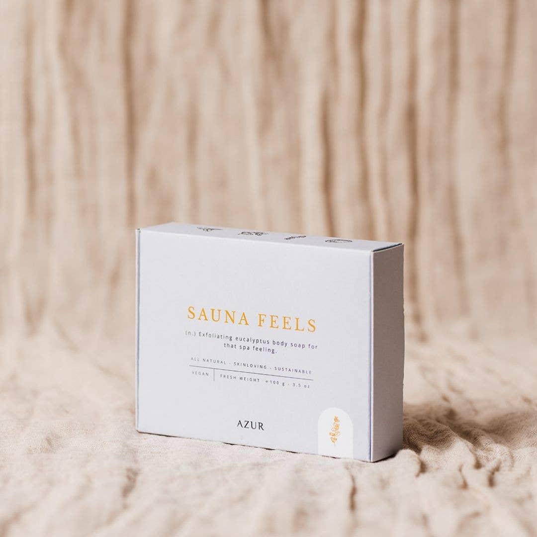 Barra sabonete exfoliante 100% natural, vegan, sustentável